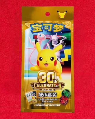 Pokémon TCG Chinese 30th Anniversary Coin Set