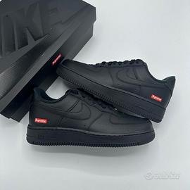 Nike Air Force 1 Low Supreme nere EU39