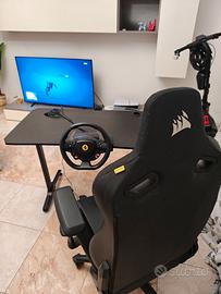 Postazione Gaming Completa X Rocker + Corsair + Th