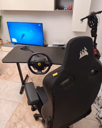 Postazione Gaming Completa X Rocker + Corsair + Th