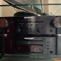 Amplificatore + player CD MARANTZ+diffusori Boston