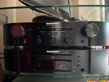 Amplificatore + player CD MARANTZ+diffusori Boston