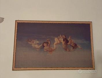 Quadro con Putti / Zeffiri (Dipinto su tela)