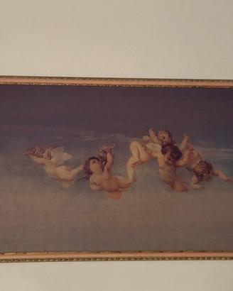 Quadro con Putti / Zeffiri (Dipinto su tela)