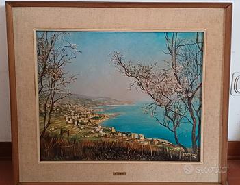 Quadri olio su tela Sanremo