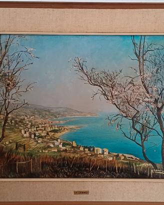 Quadri olio su tela Sanremo