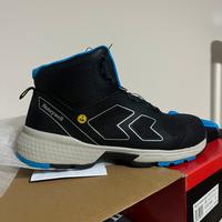 Scarpe antinfortunistiche con sistema senza lacci