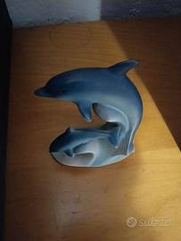 Delfini in ceramica