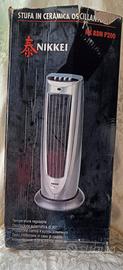 STUFA CALDO FREDDO NIKKEI SILVER È NERO REGOLABILE