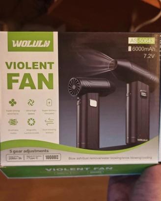 Violent fan soffiatore aria compressa con 5 veloci