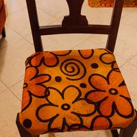 sedie in noce da cucina