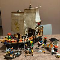 Playmobil pirates 3053 boat ship gendarmi 3544