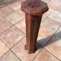 Brucuatore incensi intarsiati in legno