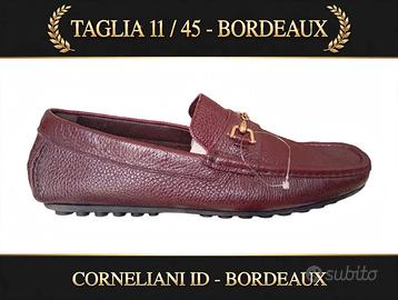 Corneliani ID Mocassino Uomo 45 Bordeaux Bottalata
