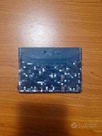 Portacarte blu marino