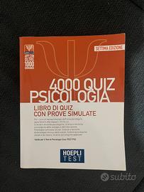 Libro dei test di ingresso a Psicologia