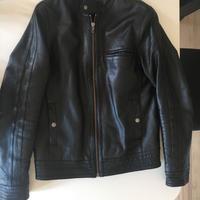 Giacca pelle motociclista