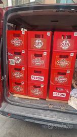 Lotto 100 cassette vuote birra Peroni/Raffo