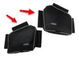 bmw 650 f crash bar e due borsette per chrash bar