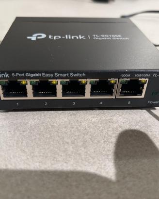 TP-Link TL-SG105E – Switch managed L2 5 porte GbE