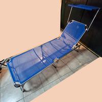 2 sdraio + carrello per trasportarle