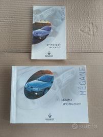 Renault Megane Manuale USO MANUTENZIONE anno 2000