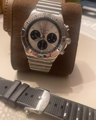 Breitling chronomat panda