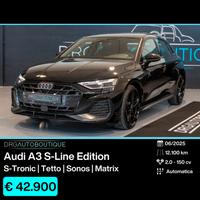 Audi A3 SPB 35 TDI 110 kW S tronic S line edition 