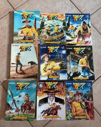 Tex color 9 fumetti