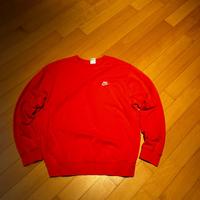 pullover arancione nike