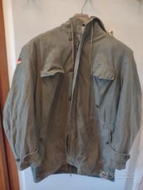 Parka militare esercito tedesco vintage sfoderabil