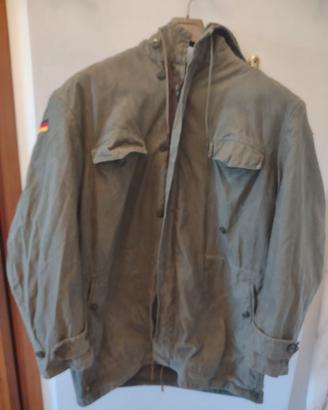 Parka militare esercito tedesco vintage sfoderabil