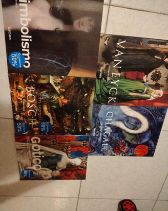 Libri arte Lotto 5 TASCHEN Chagall, Bosch ecc