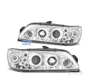 FARI PER PEUGEOT 306 97-01 ANGEL EYES FONDO CROMAT