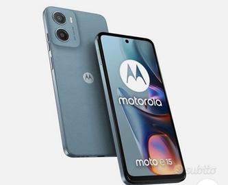 motorola  e 15 misty blue