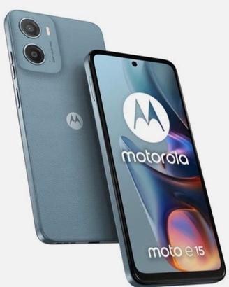 motorola  e 15 misty blue