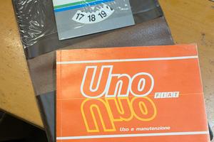 Manuale uso e manutenzione Fiat uno 