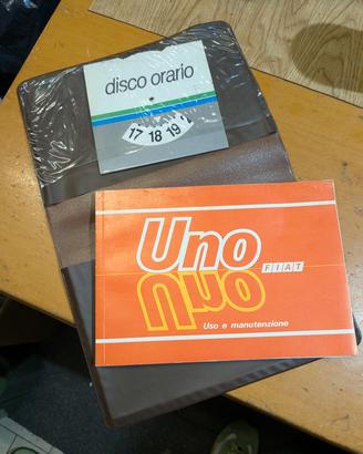 Manuale uso e manutenzione Fiat uno 