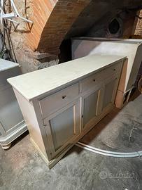 Vetrina soggiorno salotto baule stile vecchio