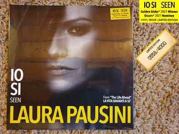 Laura pausini - io si' (seen) lp vinile giallo