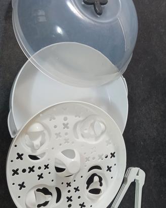 Sterilizzatore-vaporizzatore microonde biberon 