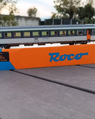 ROCO HO 2 carrozze SNCF Corail 1ª+2ª cl. scatole