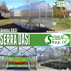 Serra casetta 3x4 policarbonato orto semi piante