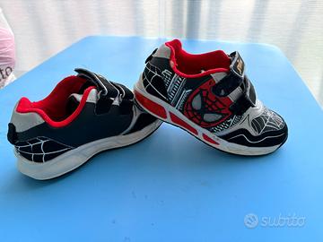 Scarpe spiderman bimbi numero 29