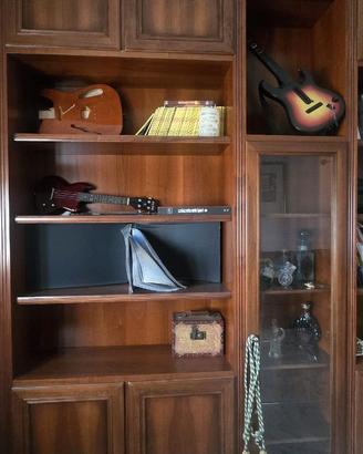 parete attrezzata libreria classica