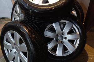 cerchi audi da 16 set completo 5 pezzi