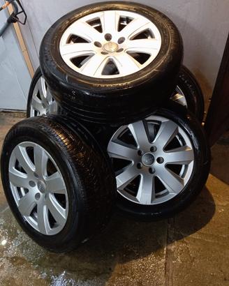 cerchi audi da 16 set completo 5 pezzi