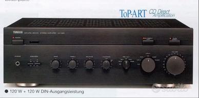 AMPLIFICATORE YAMAHA AX-490 PIU CASSE PASSIVE