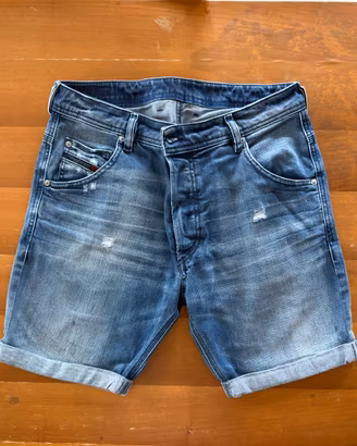 Bermuda jeans Diesel uomo W31 (IT 46-48) blu