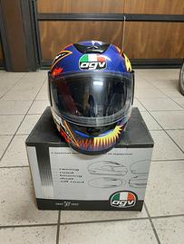 casco integrale agv kinetic blue e2205 top